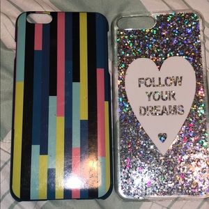 2 iPhone 6plus/7plus/8plus Girls cases